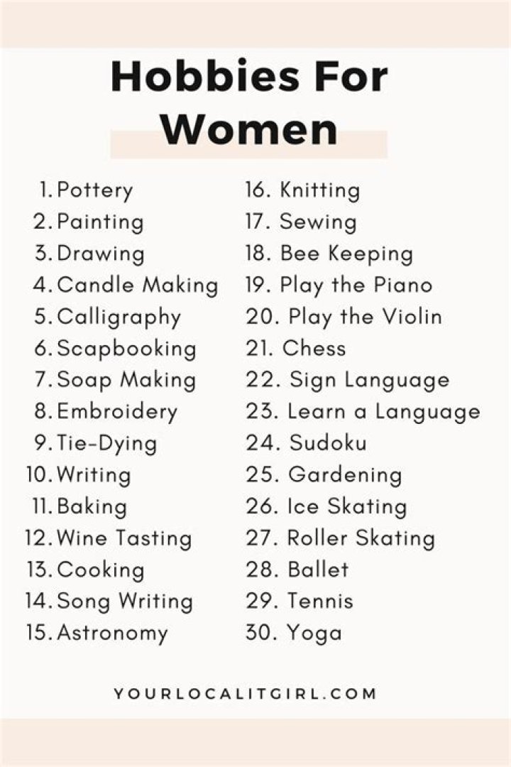 Hobbies are good for you how to find one that fits your personality