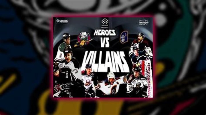 Hockey heroes Quad City Mallards take on villains Flint Generals for charity
