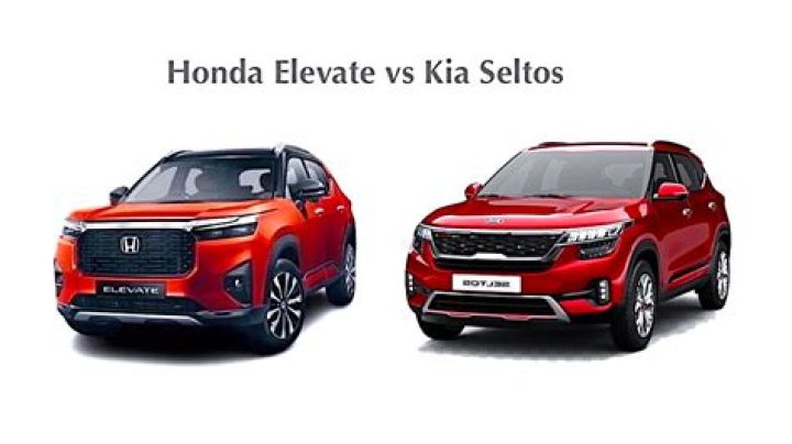 Honda Elevate vs Kia Seltos Compact SUV Comparison 