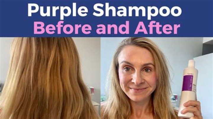 How do you get purple shampoo out of clothes?