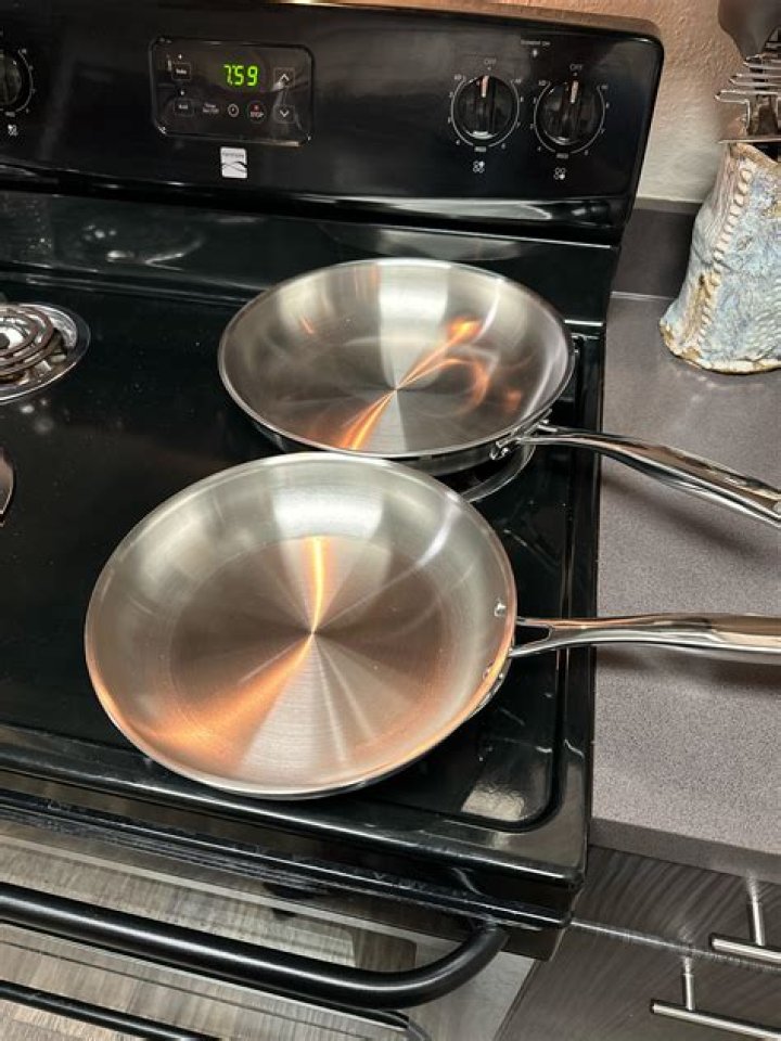 How do you keep rice from sticking to stainless steel pans?
