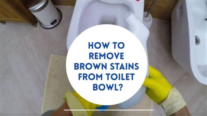 How do you remove brown stains from tires?