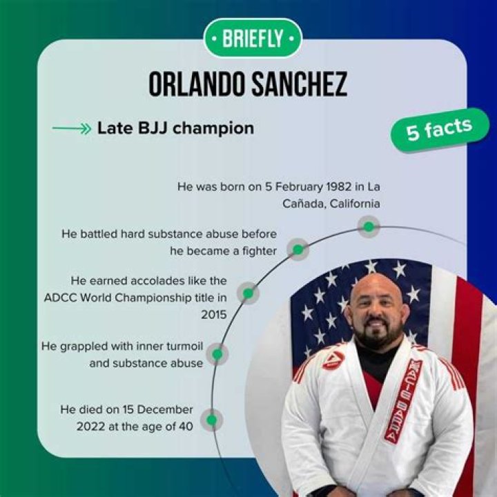 How Famous Champion Orlando Sanchez Died at 40?