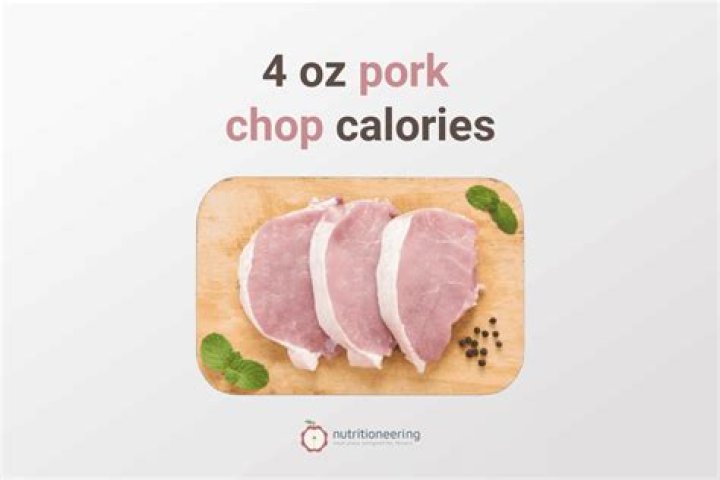 How many calories are in one pork schnitzel?