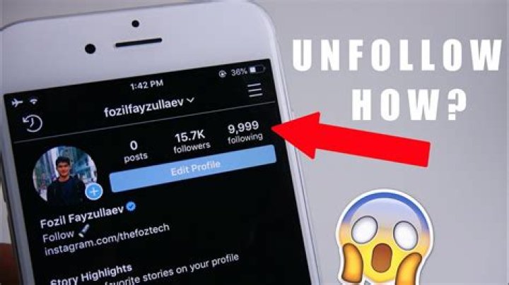 How Many People Can You Unfollow on Instagram?