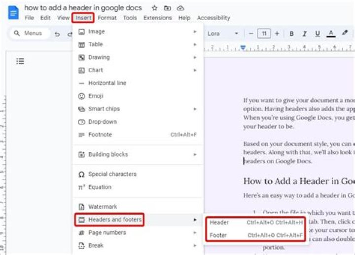 How to Add a Header or Footer in Google Slides