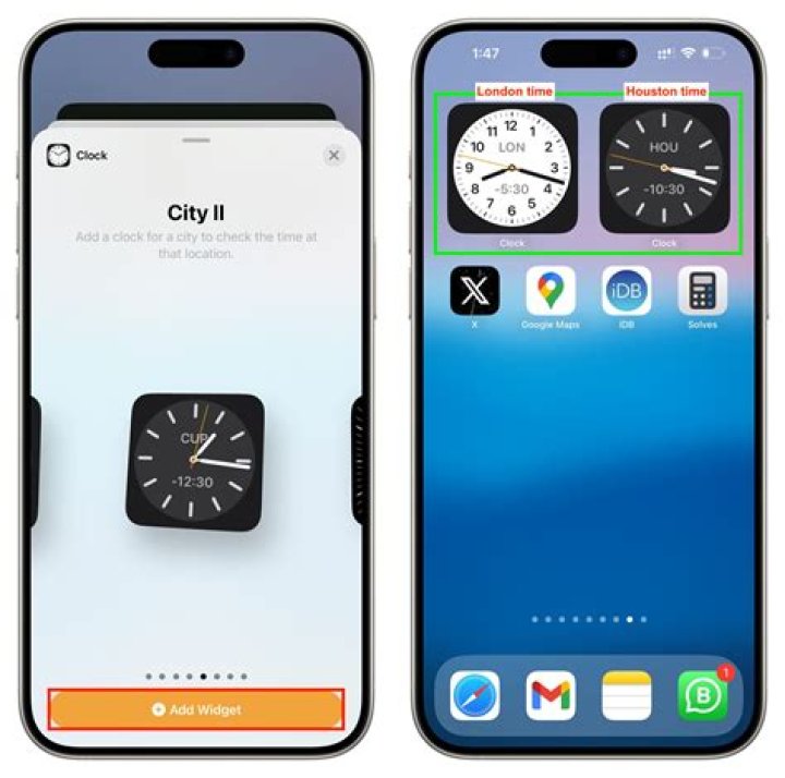 How to Add World Clock and Time Zone Widgets to Your iPhone