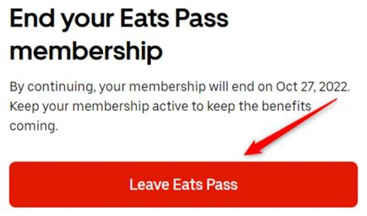 How to Cancel Uber Eats Pass and Uber One