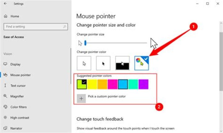 How to Change the Mouse Pointer Color and Size on Windows 10