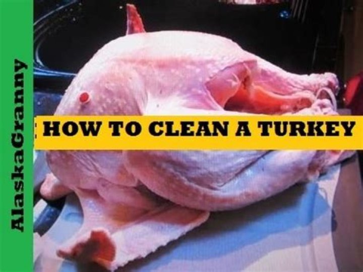How to clean a turkey