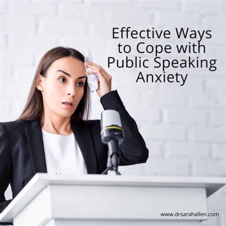How to cope with public speaking