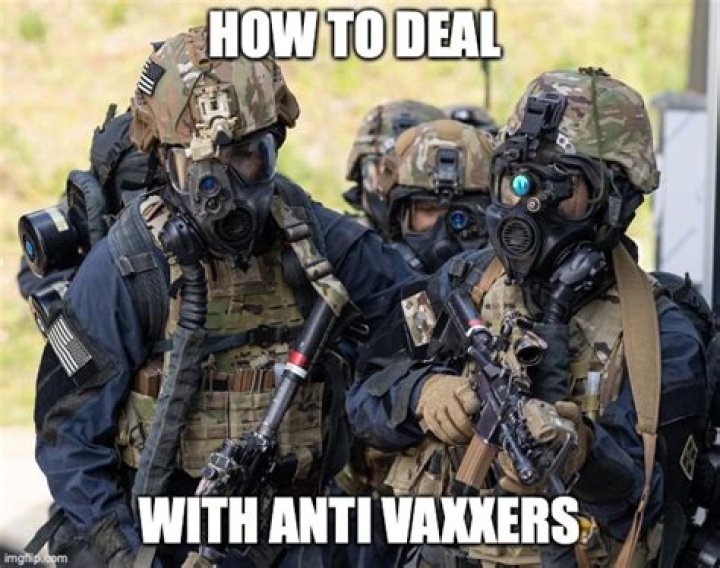 How to deal with anti vaxxers