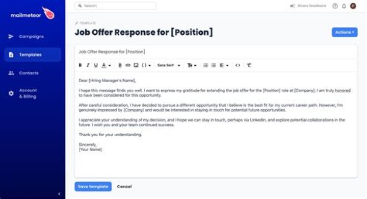 How to decline a job offer gracefully (with email examples)