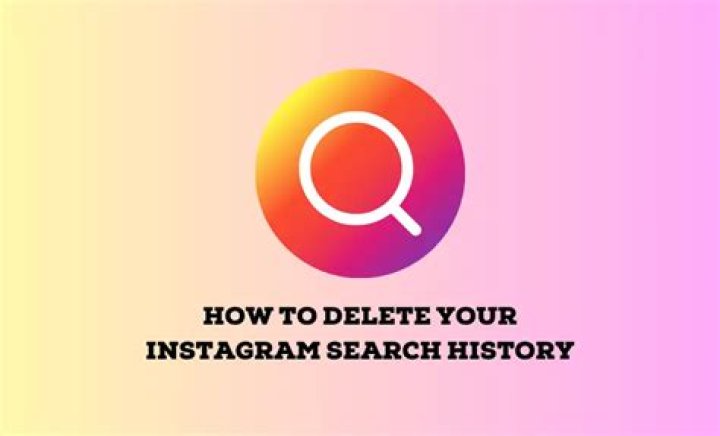 How to delete your instagram search history
