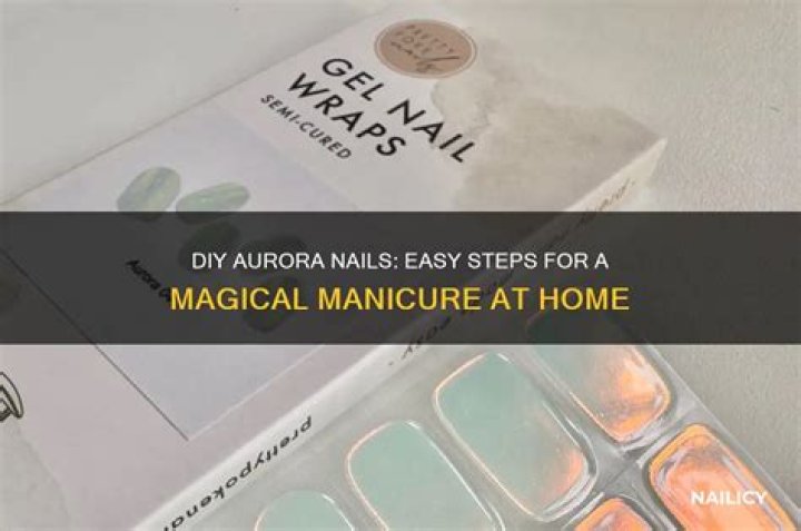 How To Do Aurora Nails At Home