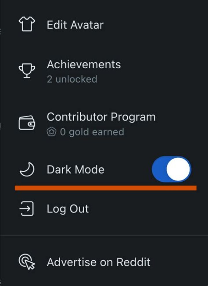 How to enable reddit’s dark mode
