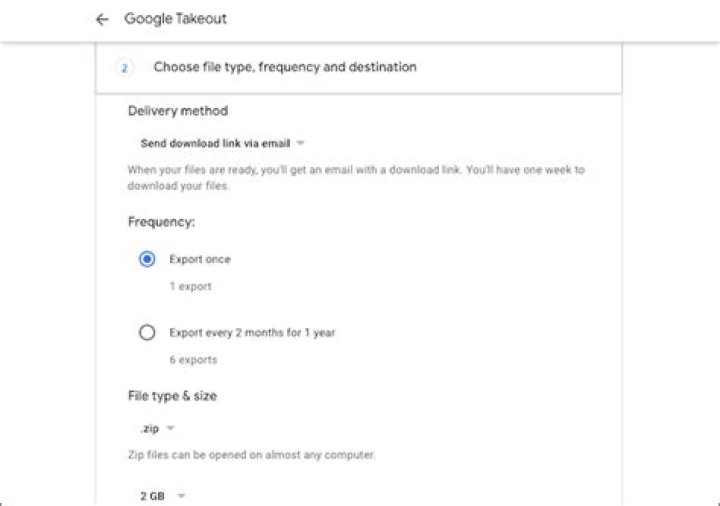 How to export your google fit data