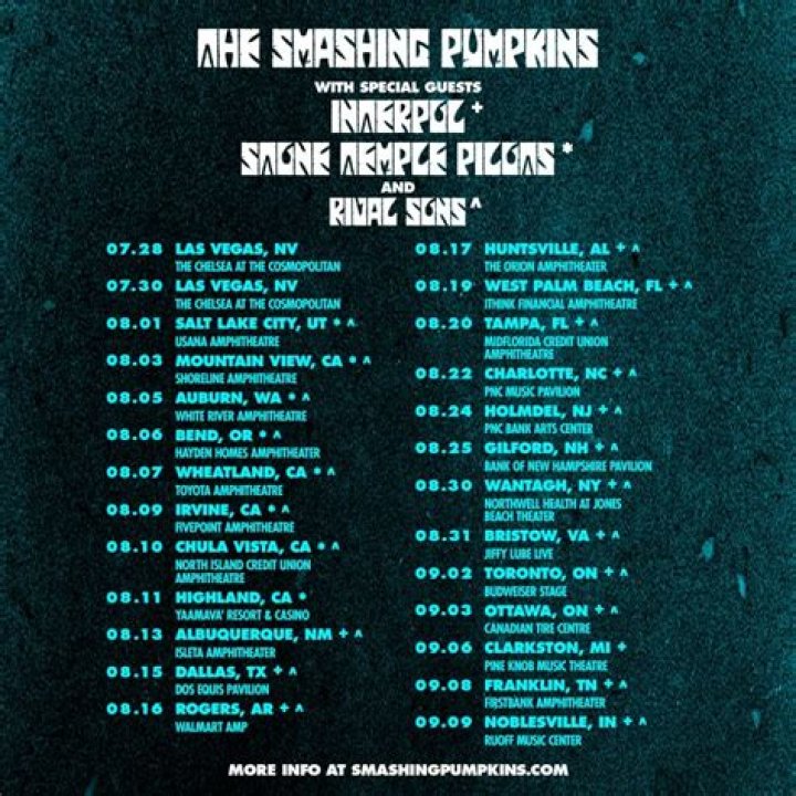 How to get The Smashing Pumpkins tour tickets as sale goes live
