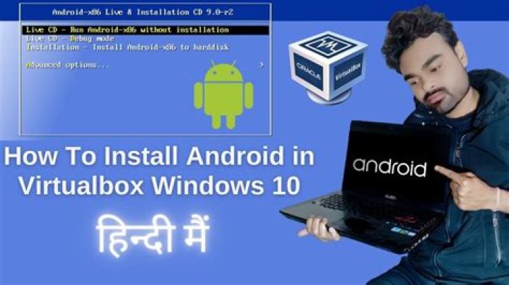 How to install android in virtualbox