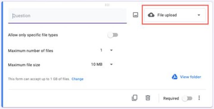 How to Let Users Upload Files and Photos in Google Forms