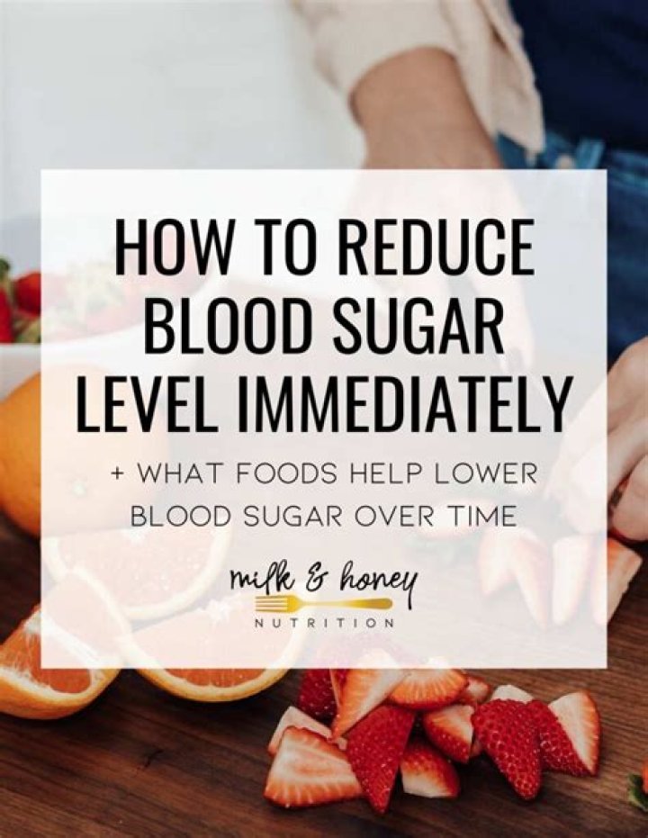 How to lower blood sugar naturally and healthfully