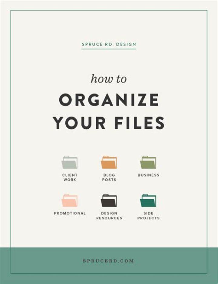 How to Organize Your Personal Files