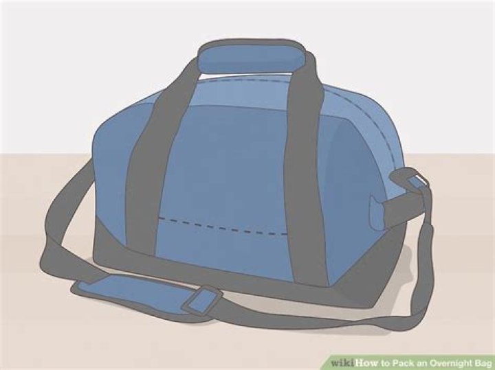 How to pack an overnight bag