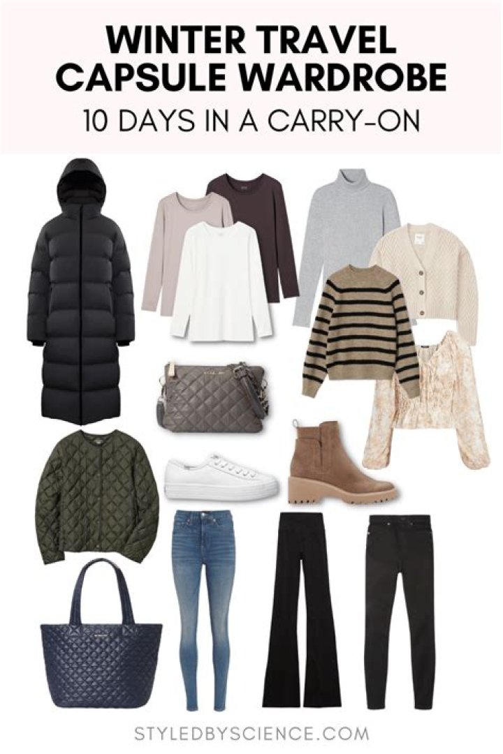 How To Pack Winter Clothes In Your Carry-On