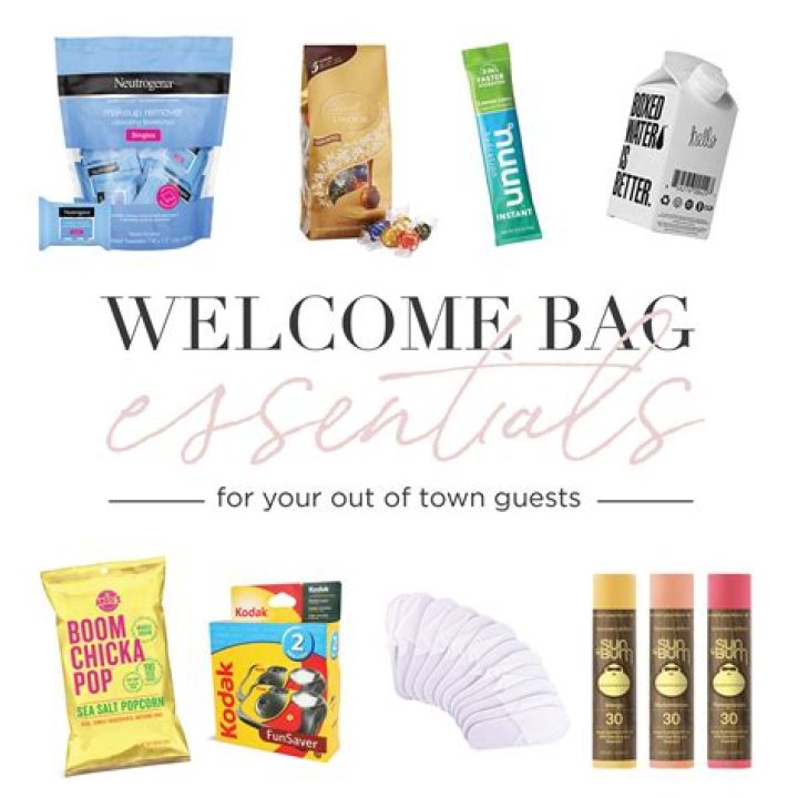 How to put together a goodie bag