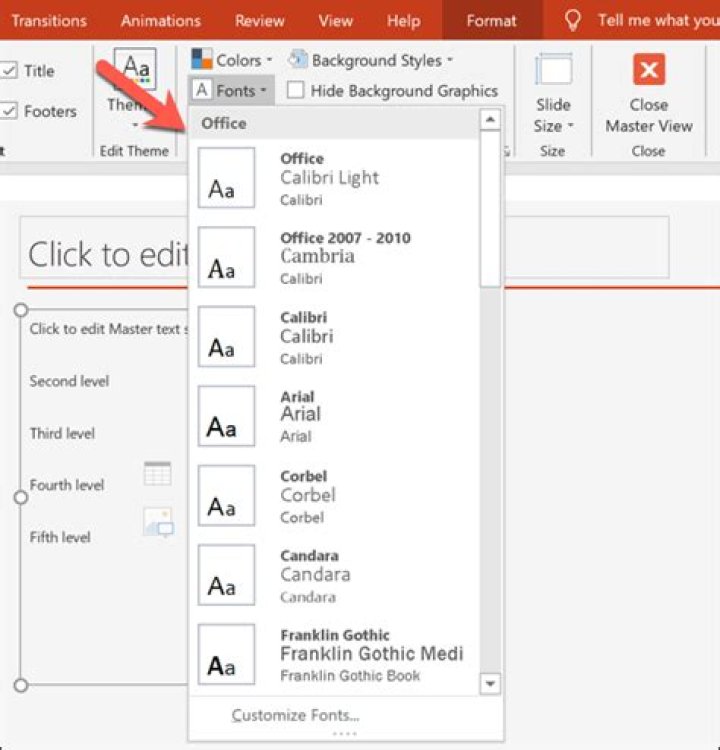 How to Quickly Change the Font on All Slides in PowerPoint