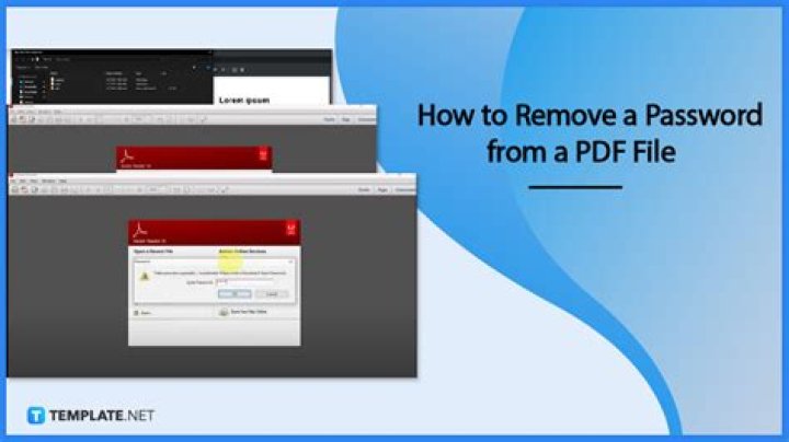 How to Remove a Password From a PDF File
