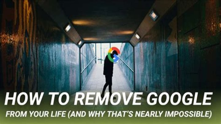 How to remove google from your life (and why that’s nearly impossible)