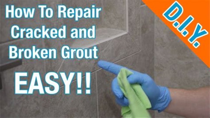 How to repair grout
