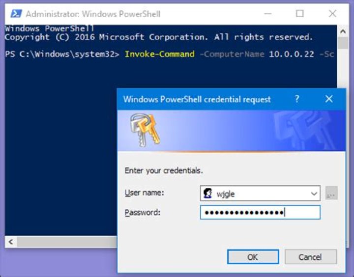 How to run powershell commands on remote computers