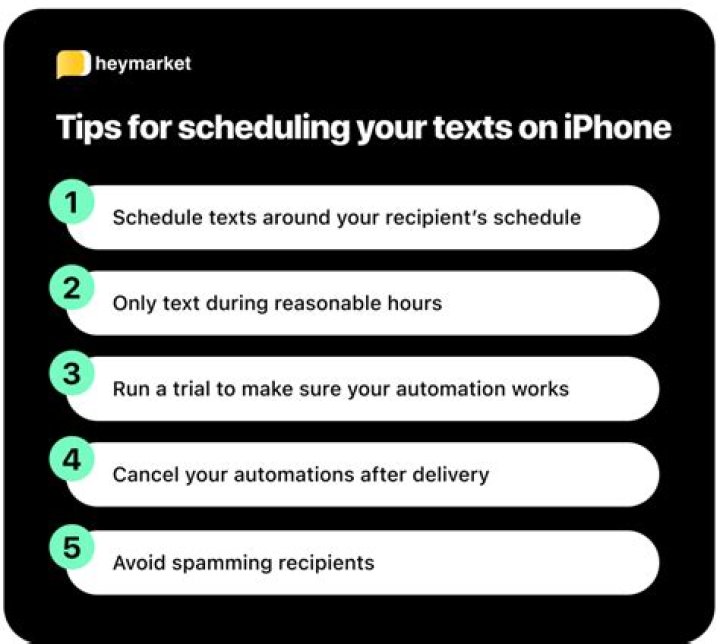 How to Schedule Text Messages on iPhone