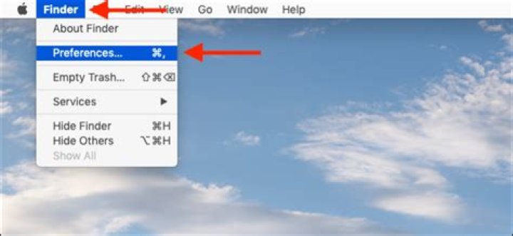 How to set the default finder folder on your mac