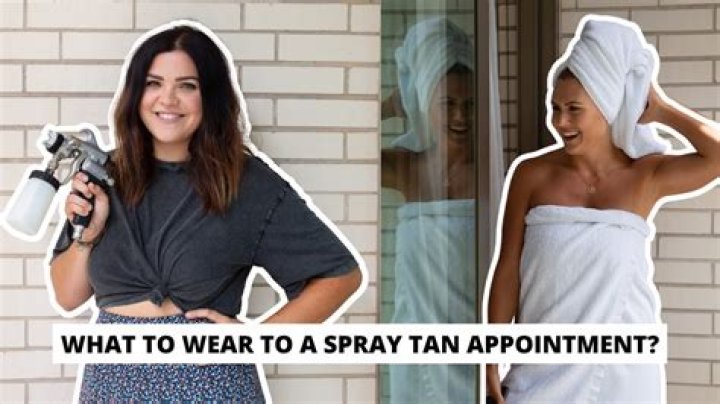How to spray tan yourself at home - tips including what to do before and after