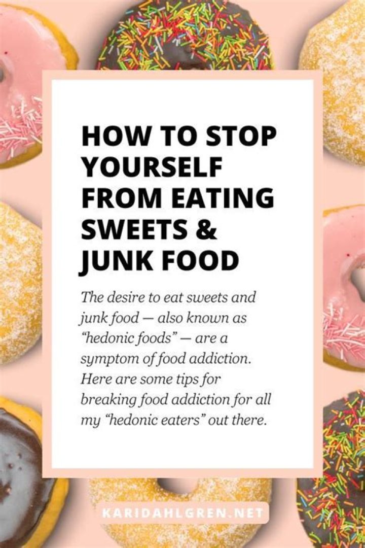 How to stop sweet cravings