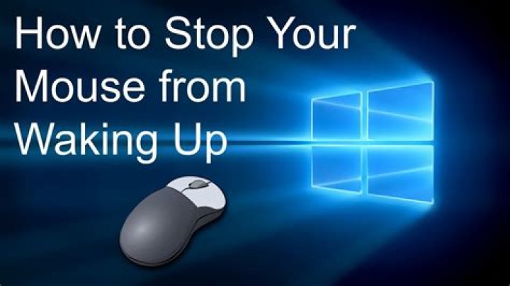 How to Stop Your Mouse from Waking Up Your Windows PC