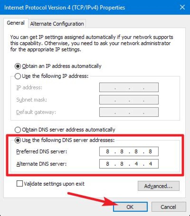 How to switch to opendns or google dns to speed up web browsing