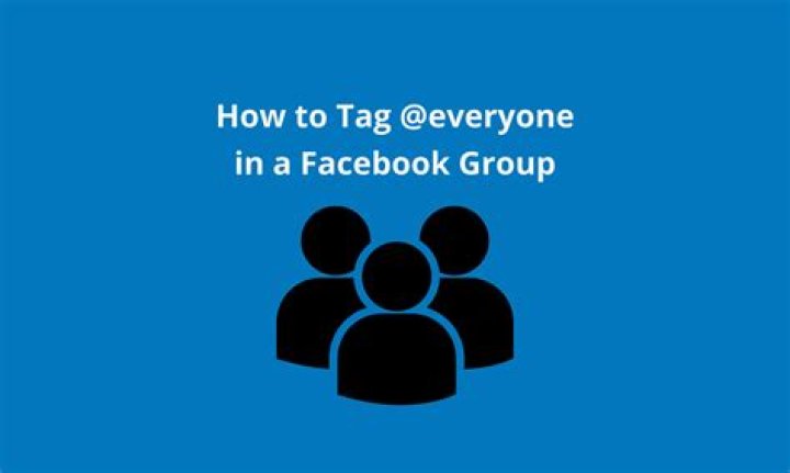 How to Tag Everyone in a Facebook Group