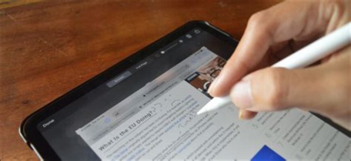 How to take and annotate screenshots on ipad using apple pencil