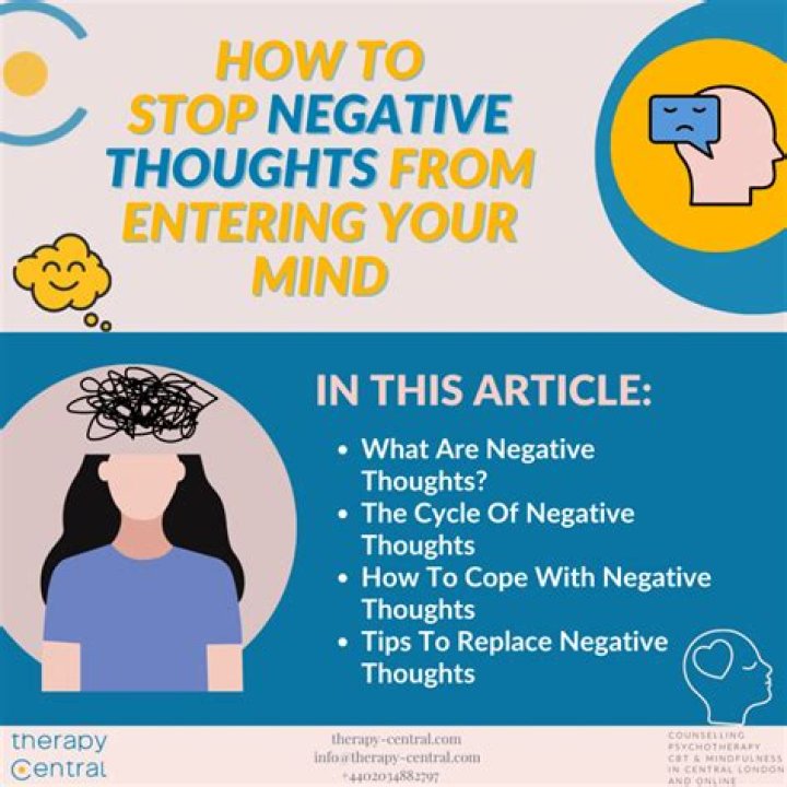 How to think positive thoughts when feeling negative