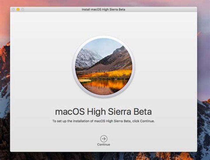 How to try the macos high sierra beta right now