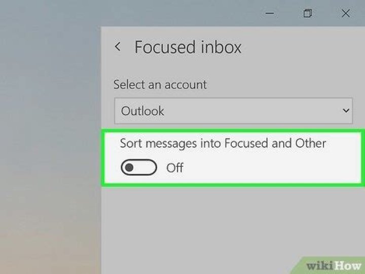 How to Turn Off Focused Inbox in Microsoft Outlook