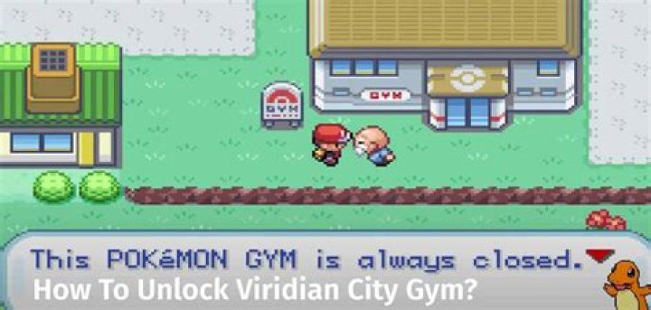 How To Unlock Viridian City Gym & Defeat Giovanni In Pokémon Fire Red?