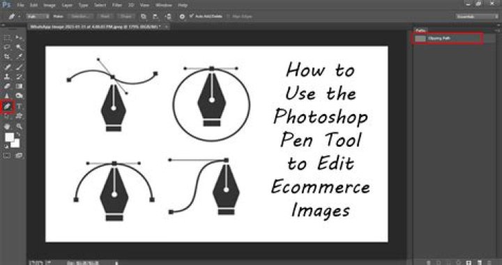 How to use and master the notoriously difficult pen tool in photoshop