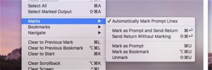 How to use marks in os x’s terminal for easier navigation