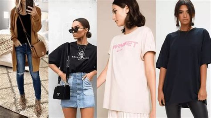 How to wear oversized t-shirts the right way: Silhouette of the season