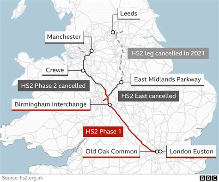 HS2 route map: Where will UK’s high-speed rail project cover? – The Sun